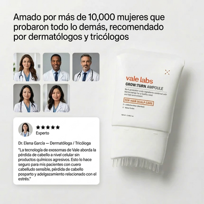 Vale Hair Growth - Protocolo para  el Crecimiento Cabello