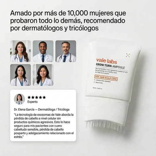 Vale Hair Growth - Protocolo para  el Crecimiento Cabello