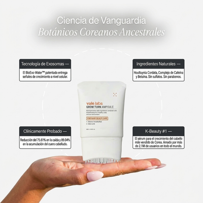 Vale Hair Growth - Protocolo para  el Crecimiento Cabello